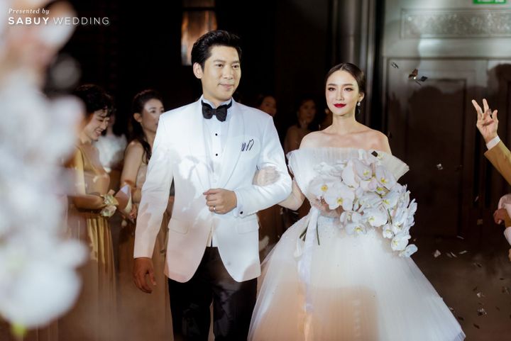 เจ้าสาว,ชุดเจ้าสาว,ชุดแต่งงาน,แต่งงาน,พิธีแต่งงาน,เจ้าบ่าว รีวิวงานแต่งธีม Light And Shadow สวยเก๋ ดูโมเดิร์น @ Bangkok Marriott Marquis Queen's Park