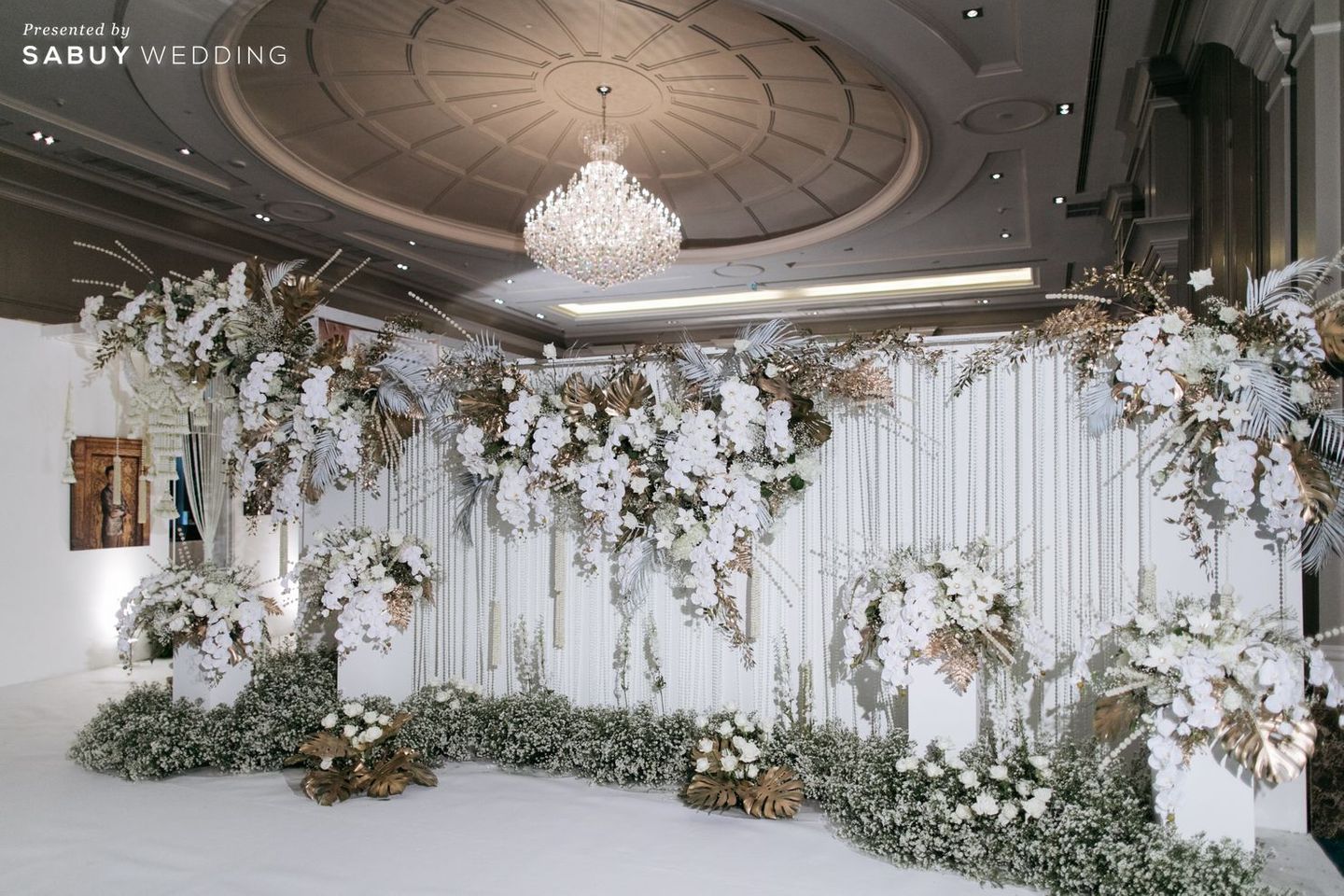 สถานที่แต่งงาน,ตกแต่งงานแต่ง,weddingplanner รีวิวงานแต่งไทยประยุกต์ สวยคลาสสิกด้วยโทนขาวทอง @ The Berkeley Hotel Pratunam
