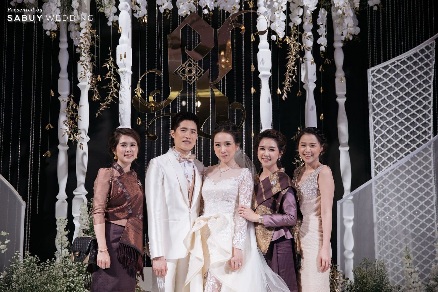 พิธีแต่งงาน,แต่งงาน,เจ้าบ่าว,เจ้าสาว รีวิวงานแต่งไทยประยุกต์ สวยคลาสสิกด้วยโทนขาวทอง @ The Berkeley Hotel Pratunam