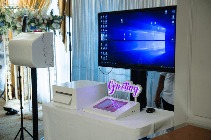 photobooth รีวิวงานแต่งฉบับเจ้าสาว #ทีมSabuy จัดงานสวยได้ แม้อยู่เมืองนอก @ Mandarin Oriental Bangkok