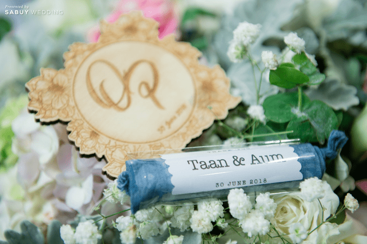 ของชำร่วย รีวิวงานแต่งฉบับเจ้าสาว #ทีมSabuy จัดงานสวยได้ แม้อยู่เมืองนอก @ Mandarin Oriental Bangkok