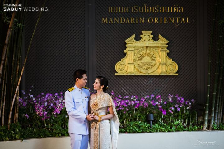 เจ้าสาว,เจ้าบ่าว,Mandarin Oriental Bangkok รีวิวงานแต่งฉบับเจ้าสาว #ทีมSabuy จัดงานสวยได้ แม้อยู่เมืองนอก @ Mandarin Oriental Bangkok