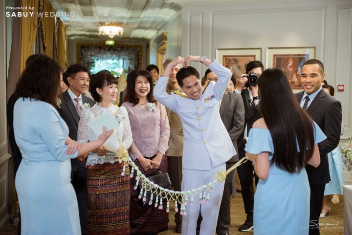 พิธีแต่งงาน,เจ้าบ่าว รีวิวงานแต่งฉบับเจ้าสาว #ทีมSabuy จัดงานสวยได้ แม้อยู่เมืองนอก @ Mandarin Oriental Bangkok
