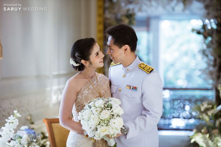 พิธีแต่งงาน,เจ้าบ่าว,เจ้าสาว,ดอกไม้เจ้าสาว รีวิวงานแต่งฉบับเจ้าสาว #ทีมSabuy จัดงานสวยได้ แม้อยู่เมืองนอก @ Mandarin Oriental Bangkok
