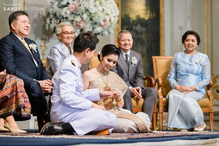 พิธีแต่งงาน,เจ้าบ่าว,เจ้าสาว,งานหมั้น รีวิวงานแต่งฉบับเจ้าสาว #ทีมSabuy จัดงานสวยได้ แม้อยู่เมืองนอก @ Mandarin Oriental Bangkok