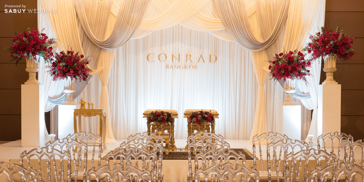 Conrad Bangkok,สถานที่แต่งงาน,สถานที่จัดงานแต่งงาน,โรงแรม,งานแต่งงาน,งานหมั้น,พิธีหมั้น,พิธีแต่งงาน Conrad Ballroom โฉมใหม่ ล้ำสมัย ภายใต้ดีไซน์โมเดิร์น