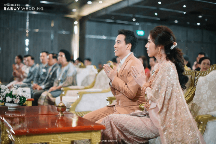 เจ้าบ่าว,เจ้าสาว,ชุดแต่งงาน,งานแต่งงาน รีวิวงานแต่งรวมความเซอร์ไพรส์ สนุกสุดใจกับกิมมิคในงาน @ Impact Wedding