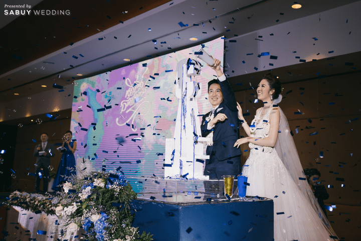 เจ้าบ่าว,เจ้าสาว,ชุดเจ้าสาว,ชุดแต่งงาน,งานแต่งงาน,สถานที่แต่งงาน รีวิวงานแต่งรวมความเซอร์ไพรส์ สนุกสุดใจกับกิมมิคในงาน @ Impact Wedding