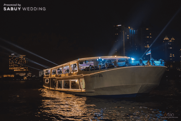  รีวิวงานแต่งบนเรือ Meridian Cruise สุดโรแมนติก ของดาราสาวแนท-เอวิตรา