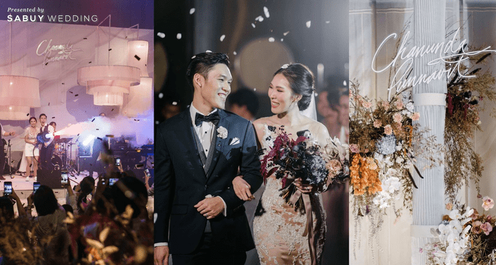 เจ้าบ่าว,เจ้าสาว,แต่งงาน,ตกแต่งงานแต่งงาน,W Bangkok รีวิวงานแต่งสุดโมเดิร์นของบ่าวสาวสายปาร์ตี้ เก๋ด้วยสี Rose Gold & Taupe @ W Bangkok