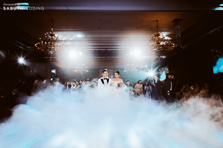  รีวิวงานแต่งสวยโมเดิร์น ดูคลาสสิก กับกิมมิคธีมงานยุค 90 @ Siam Kempinski hotel