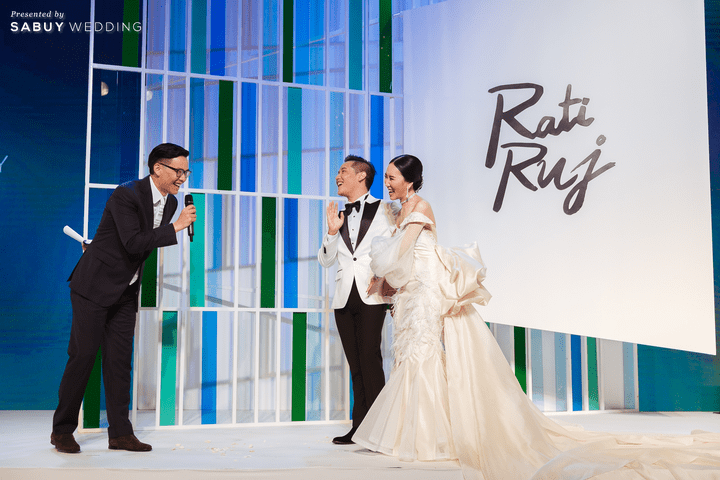  รีวิวงานแต่งสวยโมเดิร์น ดูคลาสสิก กับกิมมิคธีมงานยุค 90 @ Siam Kempinski hotel