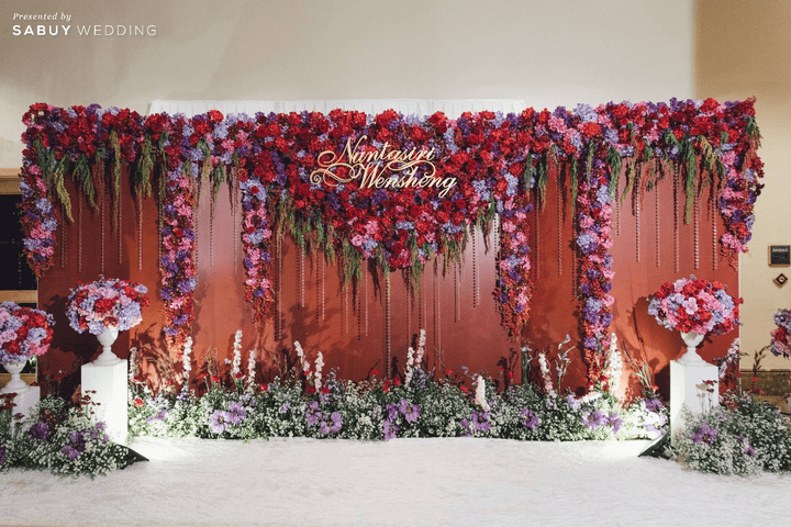 ตกแต่งงานแต่งงาน,จัดงานแต่งงาน,ทีมตกแต่ง,weddingplanner,ออแกไนเซอร์,backdrop รีวิวงานแต่งเช้าเลี้ยงเย็น สวยเด่นด้วยธีมแดงในแบบจีน @ Sheraton Grande Sukhumvit