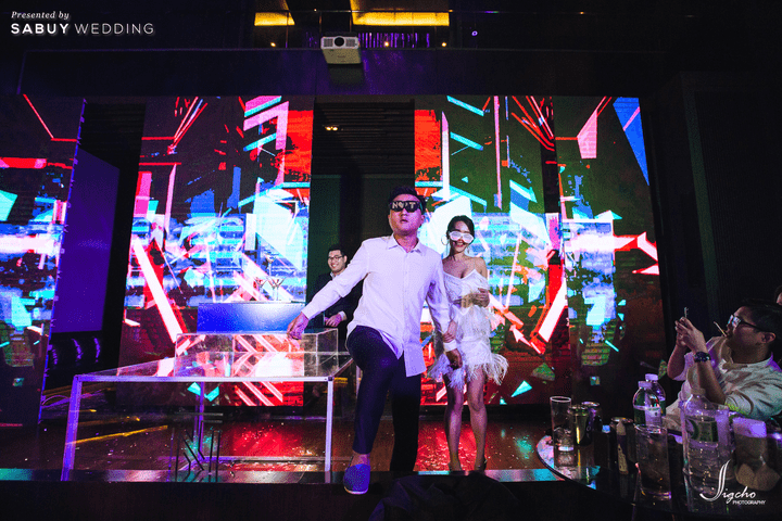  รีวิวงานแต่งบ่าวสาวสายปาร์ตี้ ทันสมัย ดูดีด้วยสไตล์ EDM @ Le Méridien Bangkok