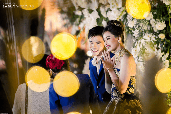  “สุวรรณบุพผาคราม” ชุดเจ้าสาวเมืองสกลฯ สวยออร่า งามสง่าแม้ไม่ใช่ชุดสีขาว