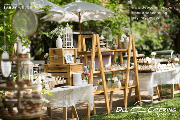  จัดเลี้ยงงานแต่งให้แขกปลื้ม ด้วยโต๊ะจีนอาหารไทยรสเด็ด by Dee Catering