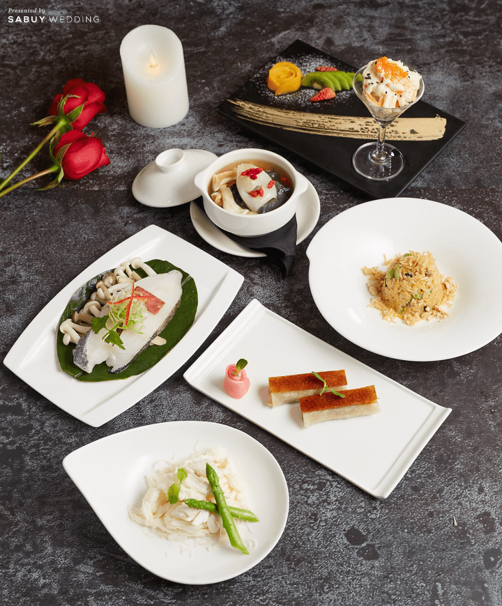 มื้อค่ำแสนหวานในคืนวาเลนไทน์ @ Conrad Bangkok