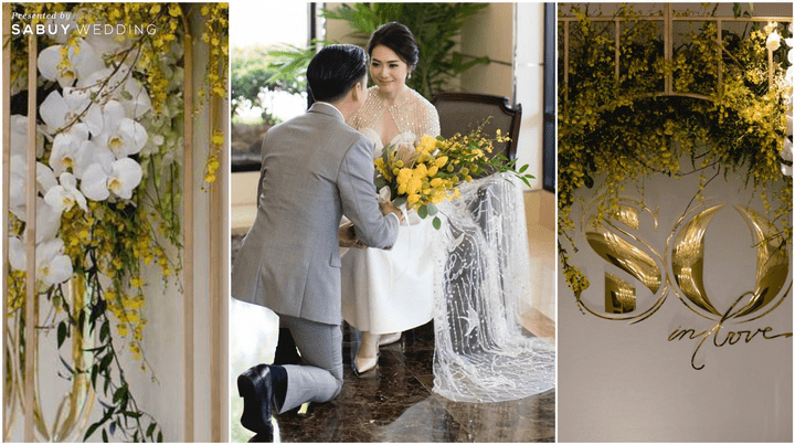  รีวิวงานแต่งสีเหลืองสดใส อบอุ่นหัวใจในคอนเซ็ปต์ So in love @ Rajpruek Club