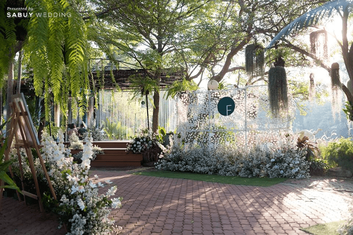  งานแต่งในสวนสุดประทับใจ ภาพสวยสดใสด้วยรอยยิ้ม Photo by Cherry house