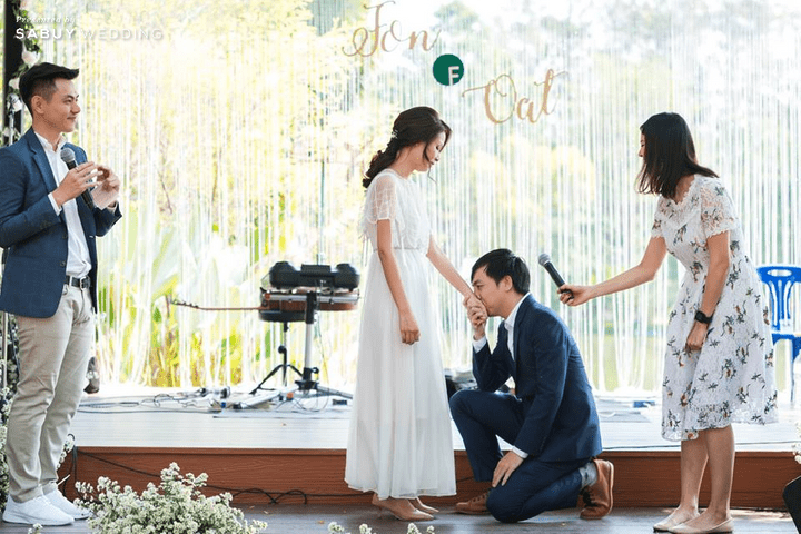  งานแต่งในสวนสุดประทับใจ ภาพสวยสดใสด้วยรอยยิ้ม Photo by Cherry house