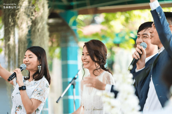  งานแต่งในสวนสุดประทับใจ ภาพสวยสดใสด้วยรอยยิ้ม Photo by Cherry house