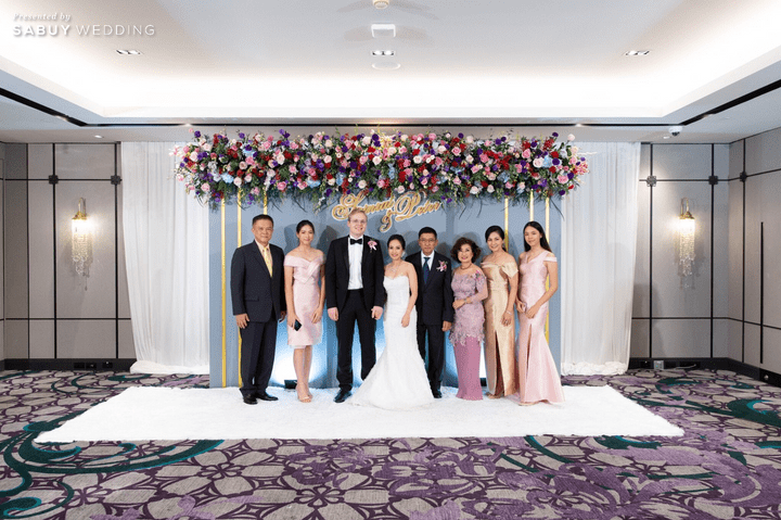  รีวิวงานแต่งริมน้ำโรแมนติก สวยมีกิมมิคด้วยธีมสีฟ้าน้ำเงิน @ Chatrium Hotel Riverside Bangkok