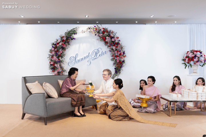  รีวิวงานแต่งริมน้ำโรแมนติก สวยมีกิมมิคด้วยธีมสีฟ้าน้ำเงิน @ Chatrium Hotel Riverside Bangkok