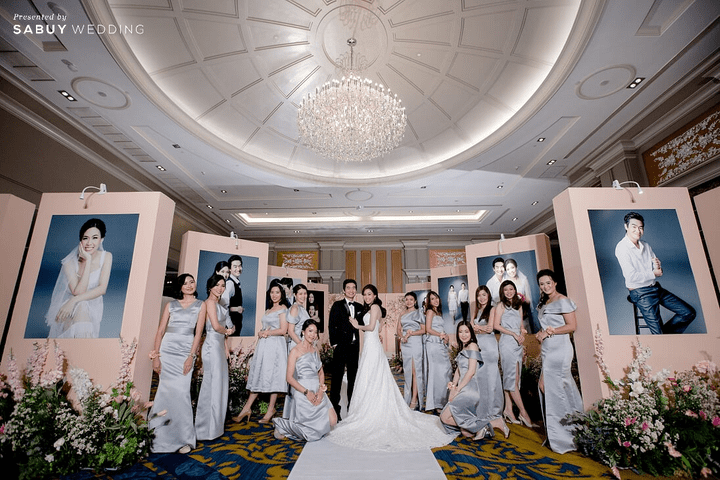 เจ้าสาว,เจ้าบ่าว,แต่งงาน,เพื่อนเจ้าสาว รีวิวงานแต่งไซส์ใหญ่ จัดงานง่าย ในห้องฟังก์ชั่นครบ @ The Berkeley Hotel Pratunam