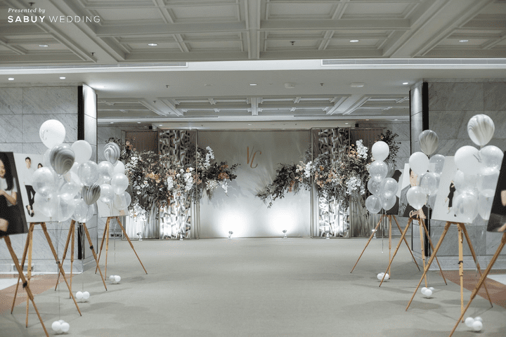  รีวิวงานแต่งสวยชิค โรแมนติกไปกับงานหมั้นแสง Daylight @ Bangkok Marriott Marquis Queen's Park