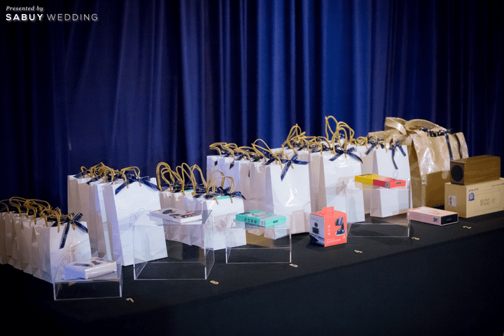  รีวิวงานแต่ง Modern Luxury ดูดีด้วยสี Navy & Gold @ Royal Orchid Sheraton Hotel & Towers