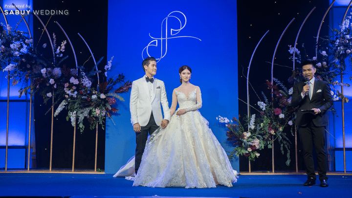  รีวิวงานแต่ง Modern Luxury ดูดีด้วยสี Navy & Gold @ Royal Orchid Sheraton Hotel & Towers