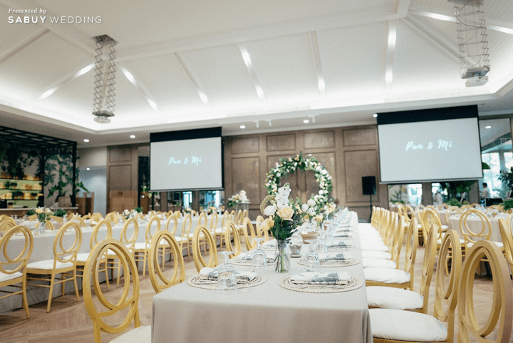 รีวิวงานแต่งกลิ่นอาย Greenery ในสถานที่สวนสุดร่มรื่น @The Botanical House