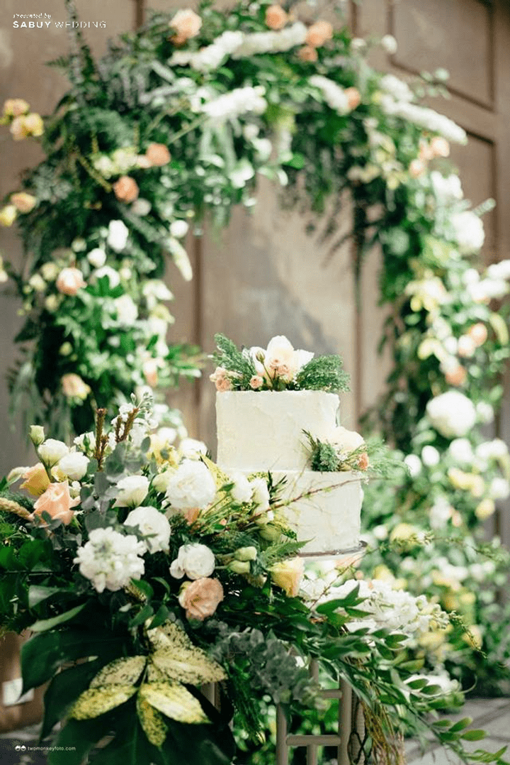 รีวิวงานแต่งกลิ่นอาย Greenery ในสถานที่สวนสุดร่มรื่น @The Botanical House