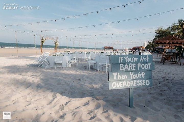  Romantic Seaside Wedding with Dazzling Waterfall Fireworks at Hua Hin Marriott Resort & Spa