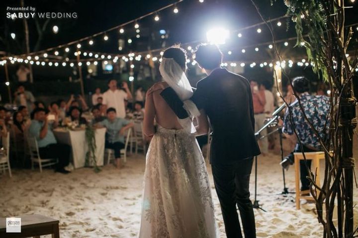  Romantic Seaside Wedding with Dazzling Waterfall Fireworks at Hua Hin Marriott Resort & Spa