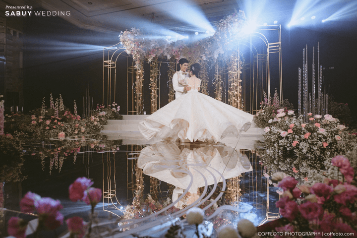 เจ้าบ่าว,เจ้าสาว,แต่งงาน รีวิวงานแต่งสวยปัง อลังกับชุดเจ้าสาว Glow in the dark เรืองแสงได้ @ InterContinental Bangkok
