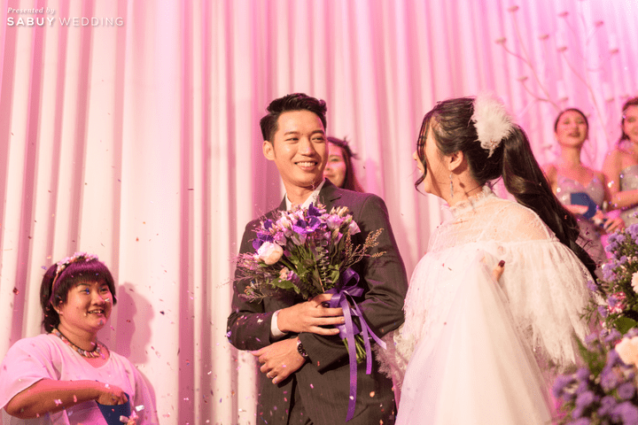 เจ้าบ่าว,เจ้าสาว,ชุดแต่งงาน รีวิวงานแต่ง Exclusive เฉพาะเพื่อนซี้ ปาร์ตี้จัดเต็ม @ Crowne Plaza Bangkok Lumpini Park