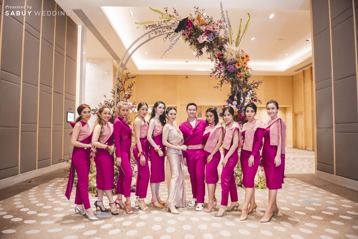 เพื่อนเจ้าสาว,ชุดเจ้าสาว,ชุดแต่งงาน รีวิวงานแต่งแซ่บจี๊ดใจ สวยสดใสด้วยโทนสี Colorful @ AVANI+ Riverside Bangkok Hotel