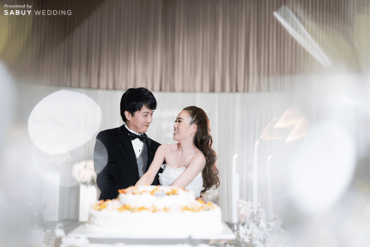 เค้กแต่งงาน รีวิวงานแต่งสไตล์ไทยญี่ปุ่น หวานละมุนใจ @ Bangkok Marriott Hotel Sukhumvit 