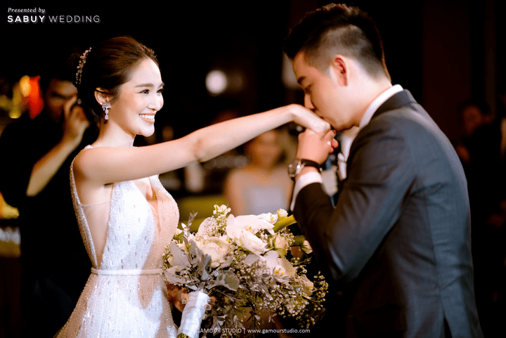 ชุดแต่งงาน,เจ้าบ่าว,เจ้าสาว รีวิวงานแต่งมินิมอลสไตล์ สวยสบายตาด้วยโทนสีขาวคลีน @ Sofitel Bangkok Sukhumvit