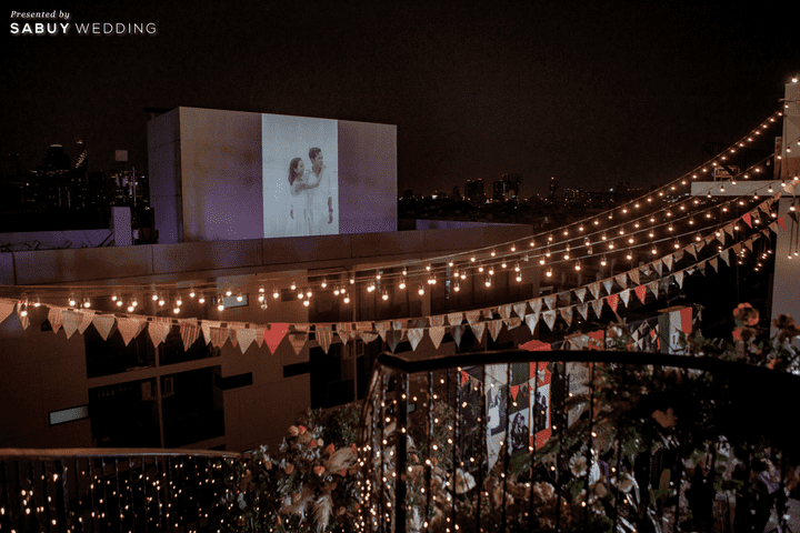  รีวิวงานแต่งอบอุ่นสไตล์ Tropical ปาร์ตี้สนุกบน Rooftop @ Hotel Once Bangkok