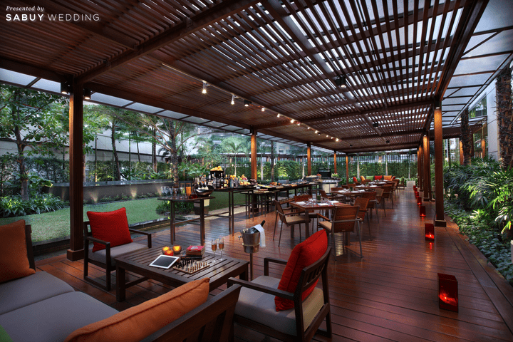  Marriott Sukhumvit Park Bangkok สถานที่แต่งงานในสวนสุดอบอุ่น สวยครบจบทั้ง Indoor & Outdoor