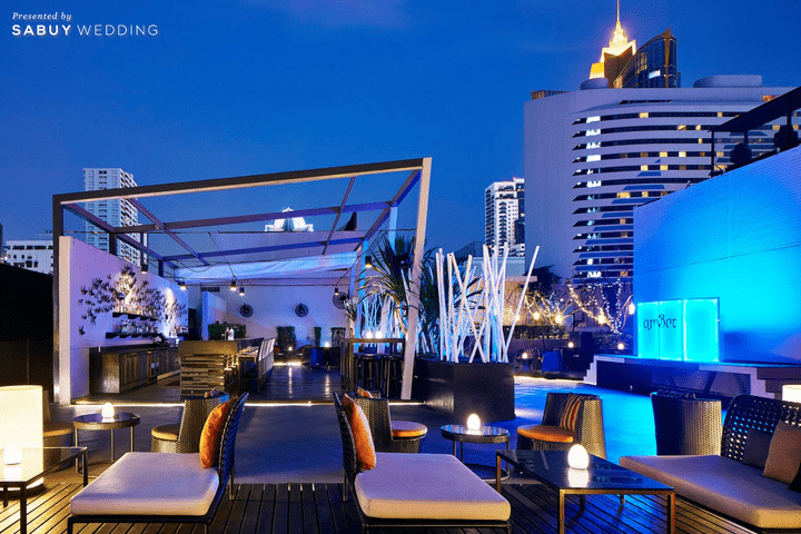  amBar รูฟท็อปบาร์สุดชิล บรรยากาศเป็นกันเองบนชั้น 8 @โรงแรม Four Point by Sheraton