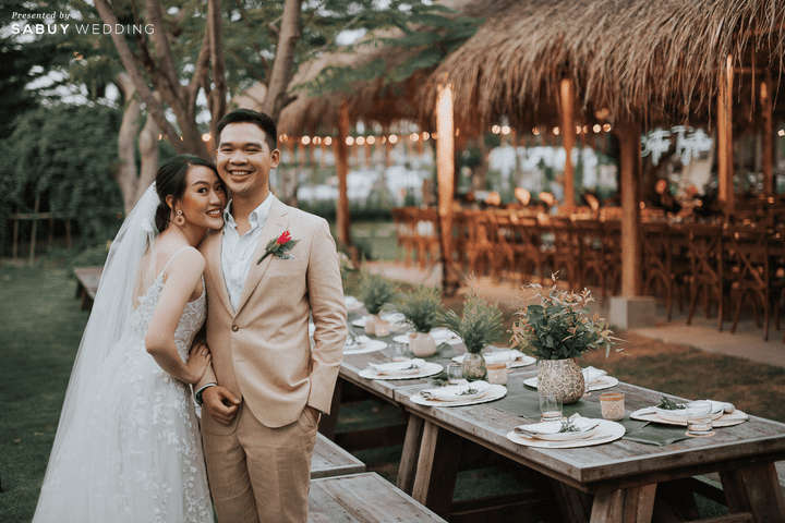  รีวิวงานแต่ง Outdoor สุดอบอุ่น บรรยากาศเก๋เหมือนยกทะเลมาไว้ในสวน @ Sweet Poppy
