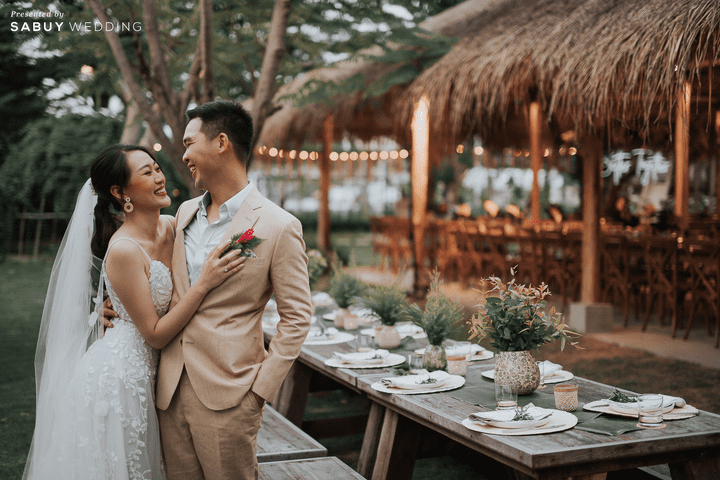  รีวิวงานแต่ง Outdoor สุดอบอุ่น บรรยากาศเก๋เหมือนยกทะเลมาไว้ในสวน @ Sweet Poppy