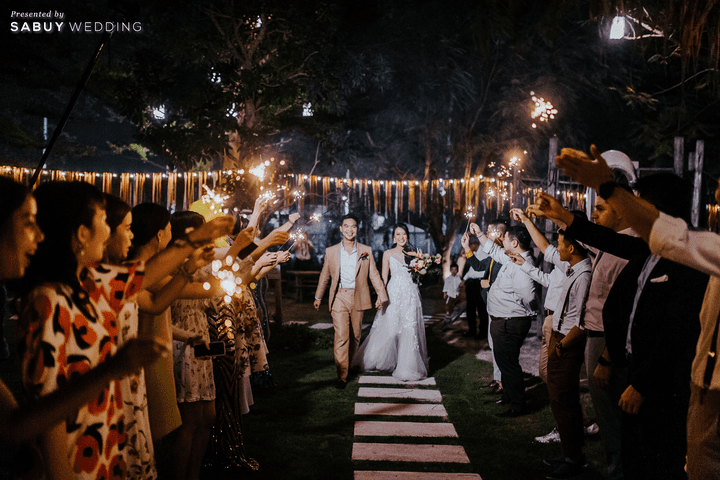 รีวิวงานแต่ง Outdoor สุดอบอุ่น บรรยากาศเก๋เหมือนยกทะเลมาไว้ในสวน @ Sweet Poppy