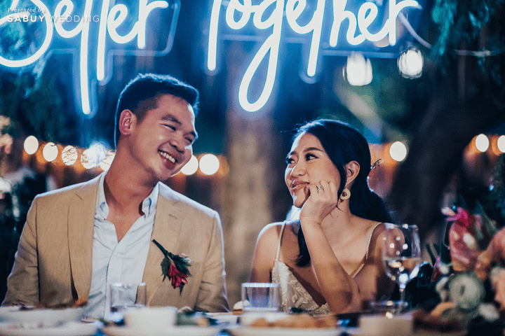  รีวิวงานแต่ง Outdoor สุดอบอุ่น บรรยากาศเก๋เหมือนยกทะเลมาไว้ในสวน @ Sweet Poppy