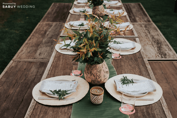  รีวิวงานแต่ง Outdoor สุดอบอุ่น บรรยากาศเก๋เหมือนยกทะเลมาไว้ในสวน @ Sweet Poppy