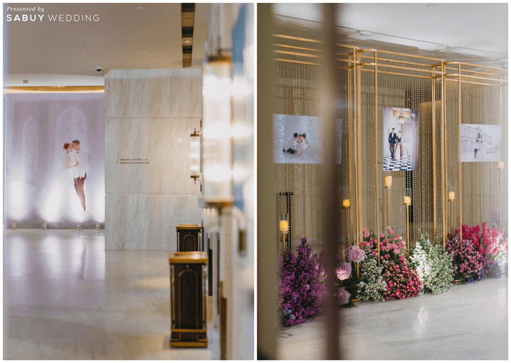  รีวิวงานแต่งสวยปัง สุดอลังด้วยสวนดอกไม้และคริสตัล @ Waldorf Astoria Bangkok