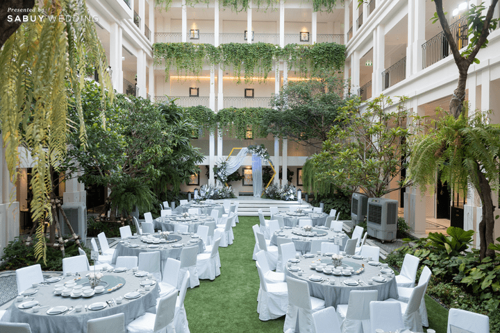  รีวิวงานแต่งในพื้นที่ 2 สไตล์ จัดได้ทั้ง Ballroom & Garden @Bangkok Marriott Hotel The Surawongse